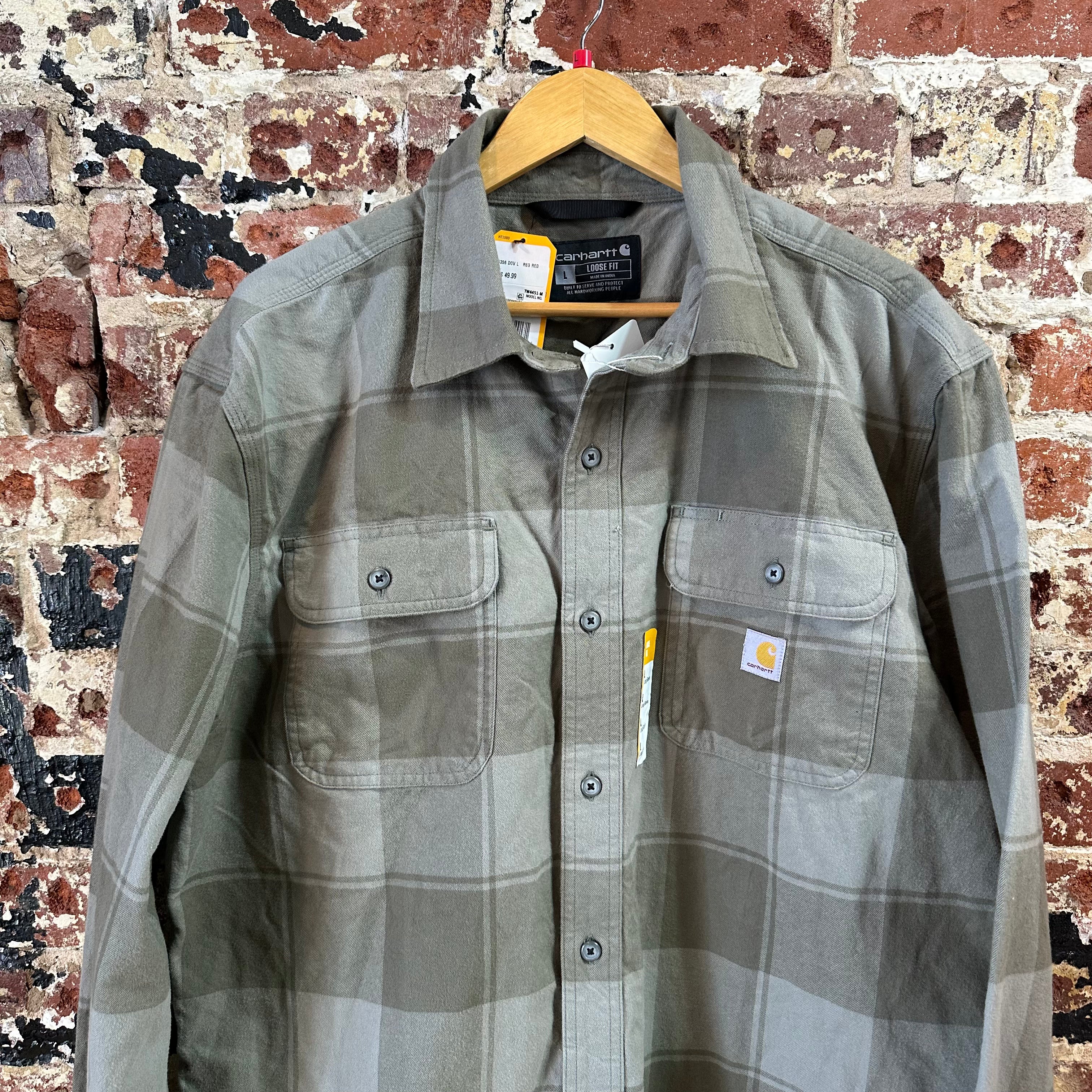 Carhartt Mens Large Flannel Shirt NEW