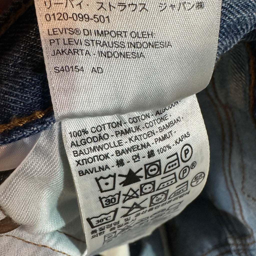Levi's 501 Mens 36x34 Blue Jeans