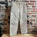VTG 2005 Carhartt 62W Brown Mens 34x32 Double Knee Pants