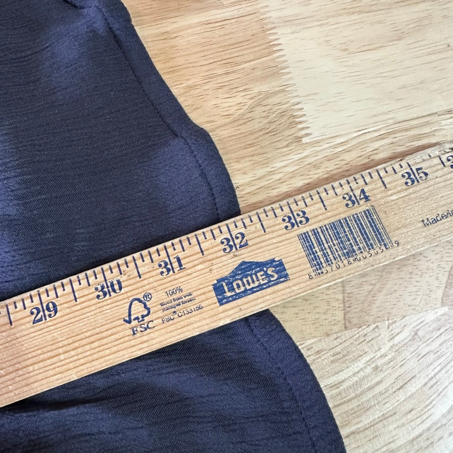 NWT PrAna Fernie Shirt Womens Small Black Crinkle Button Swim Cover Up Tunic Top