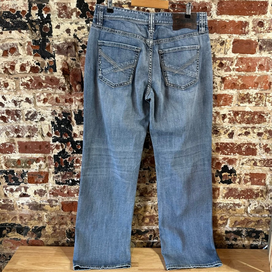 Rock & Roll Mens 33x34 Blue Jeans