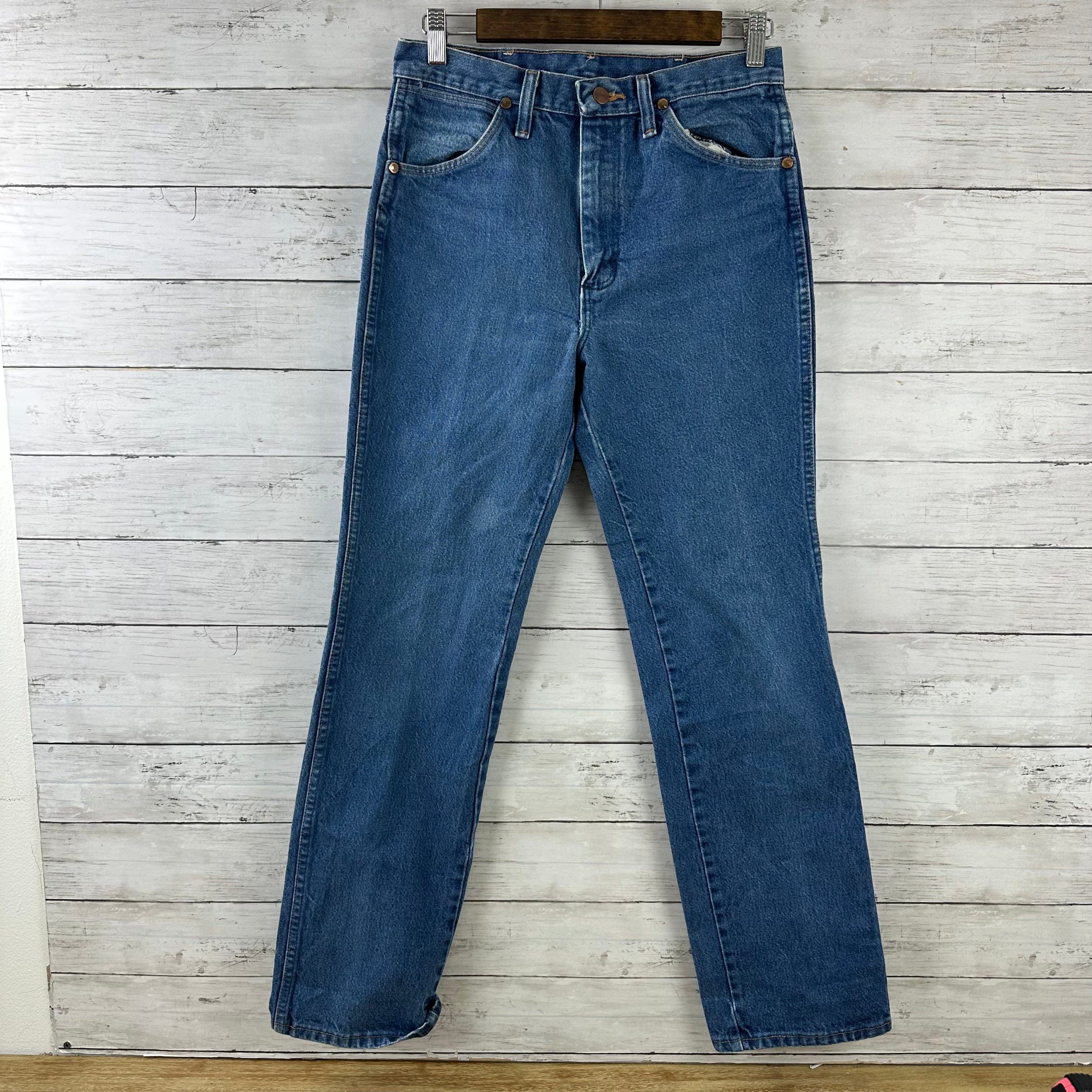 Wrangler Jeans 30x32 Dark Wash western rodeo cowboy cut