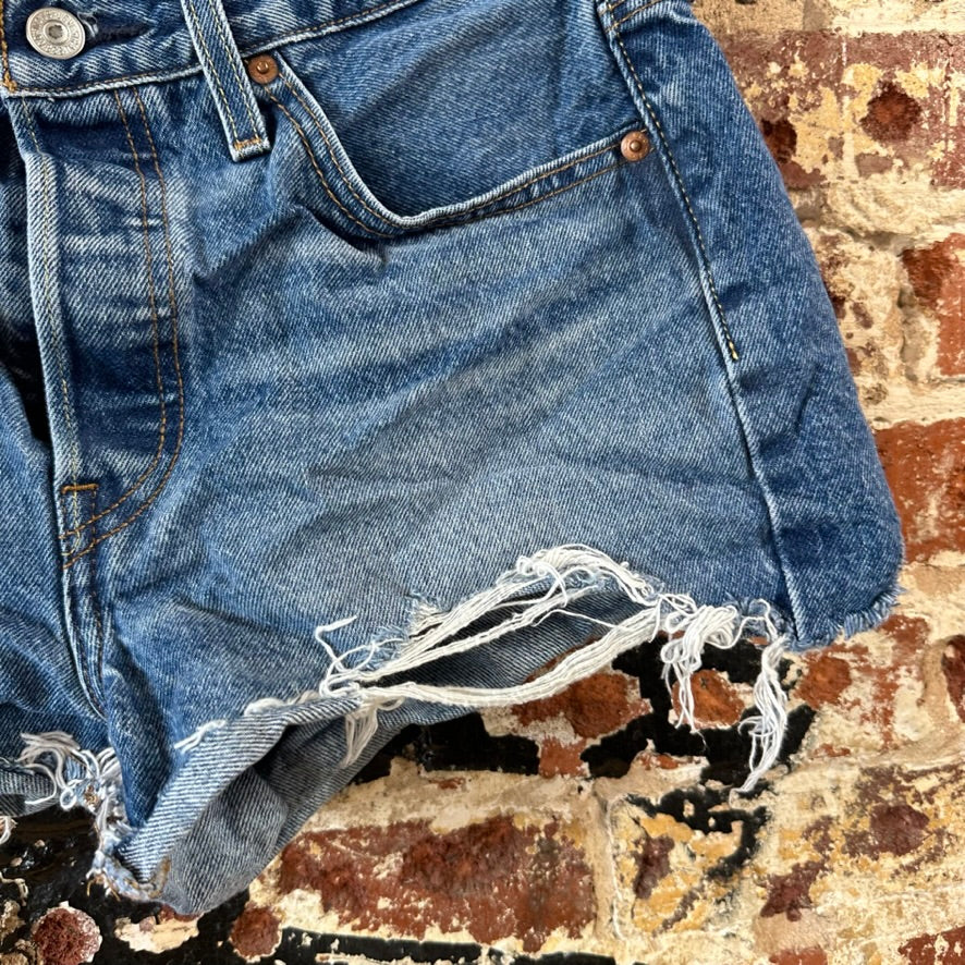 Levi's Cut off Jean Shorts Womens 27