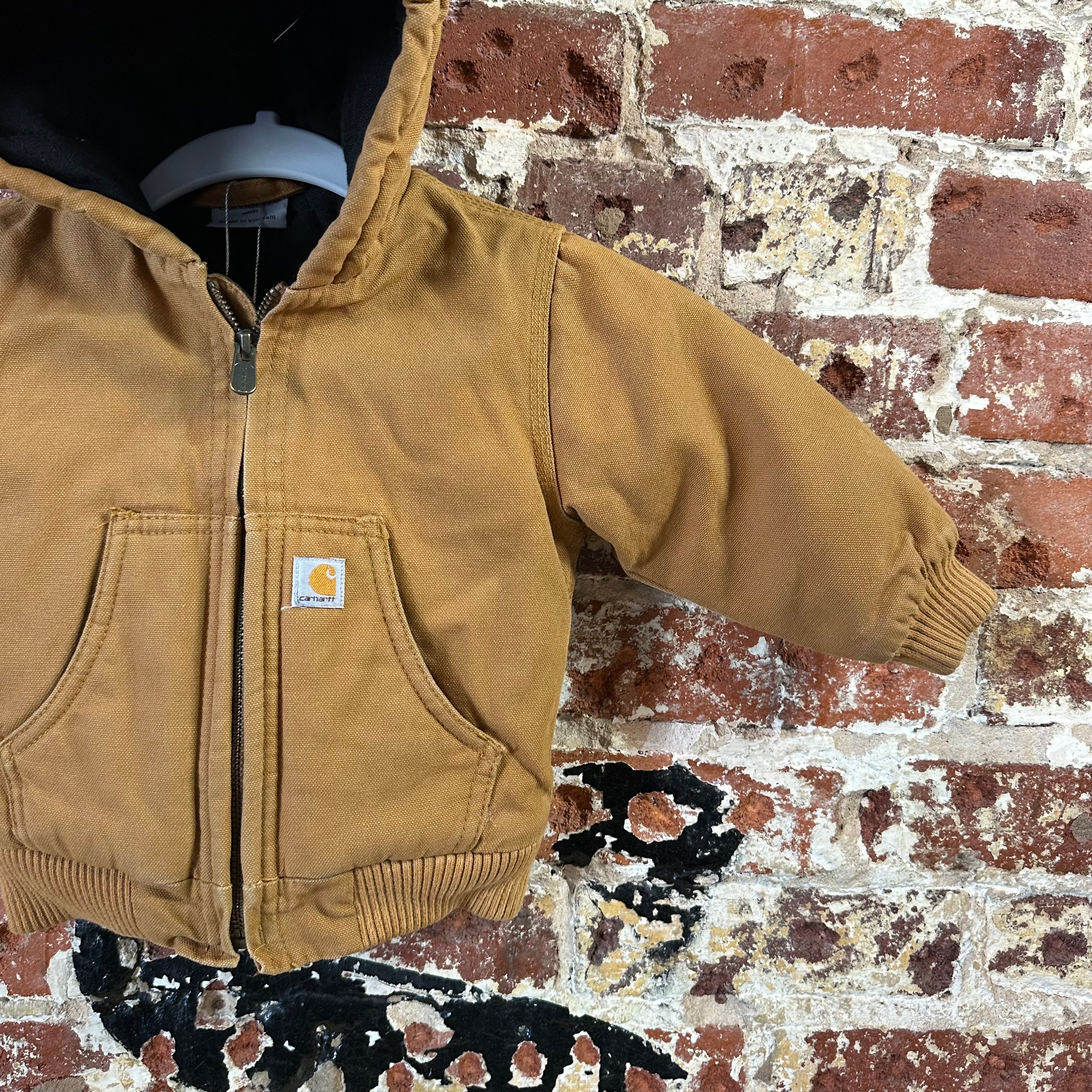 Carhartt Boys 12M Brown Jacket