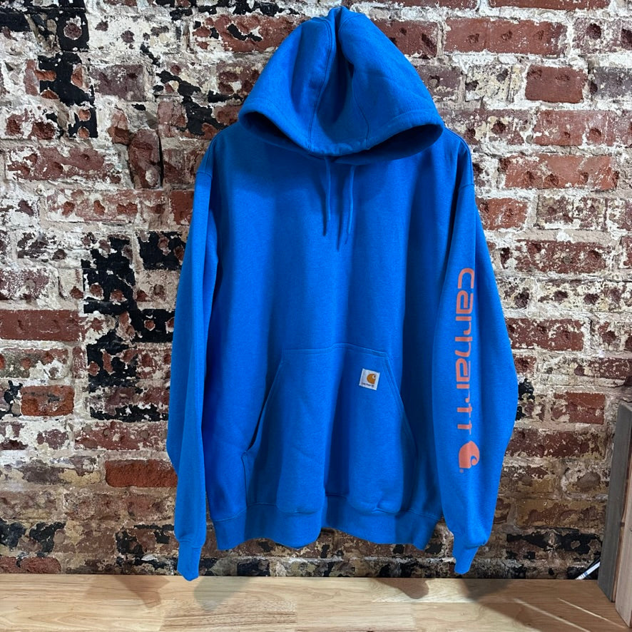 Carhartt Men's Large Blue Hoodie