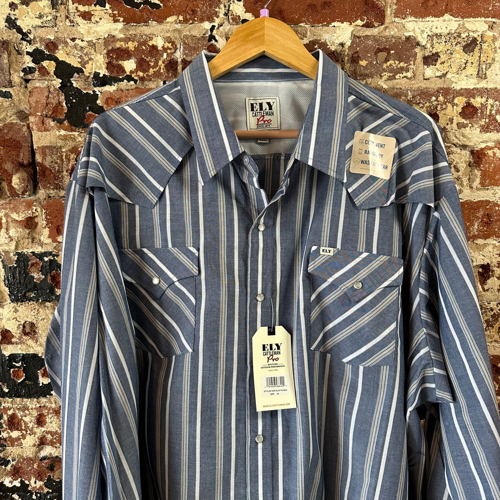 Ely Cattleman Mens 4XL Western Shirt NEW
