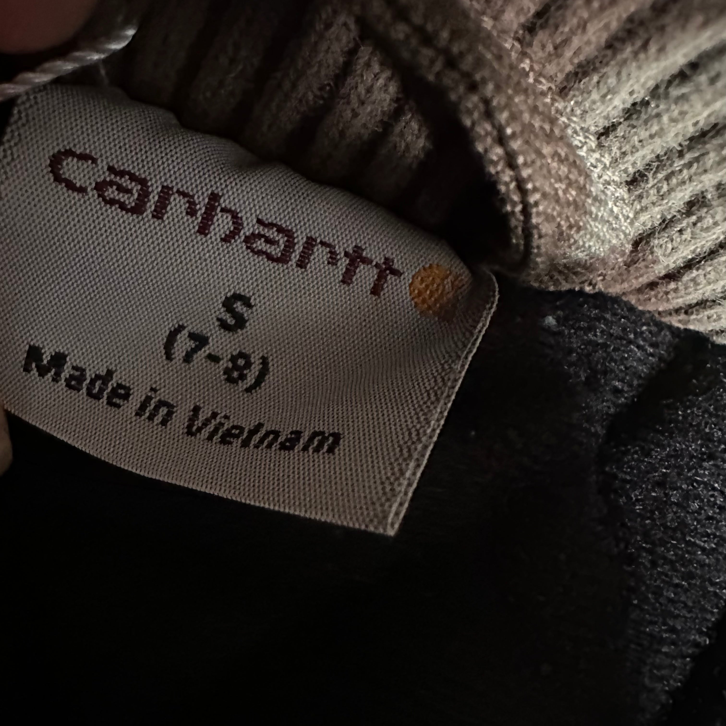 Carhartt Youth Small 7-8 Brown Jacket