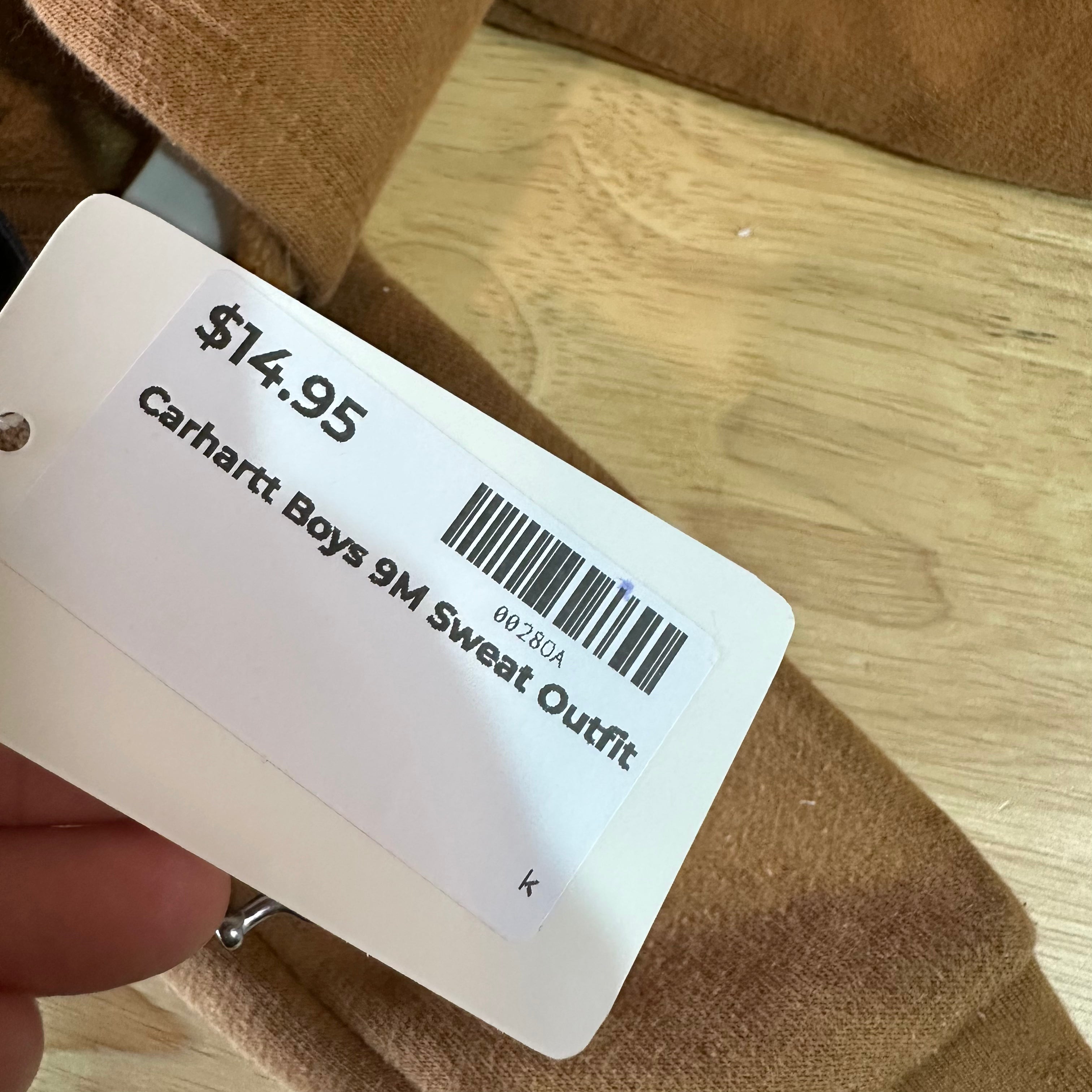 Carhartt Brown Boys 9M