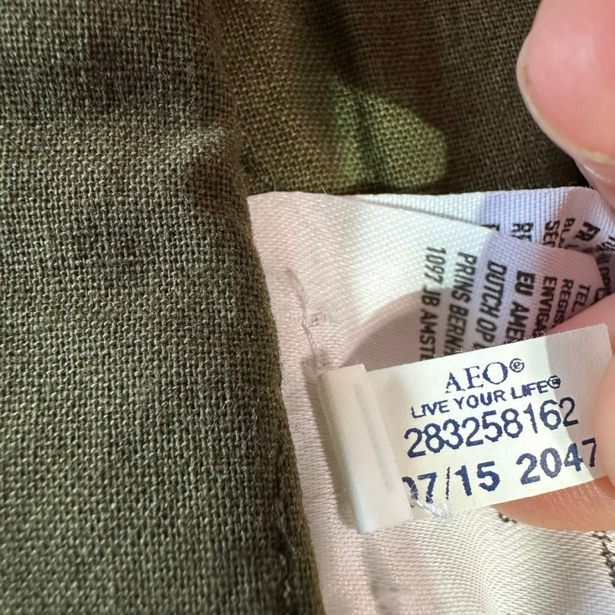 American Eagle Women's Medium Green Jacket