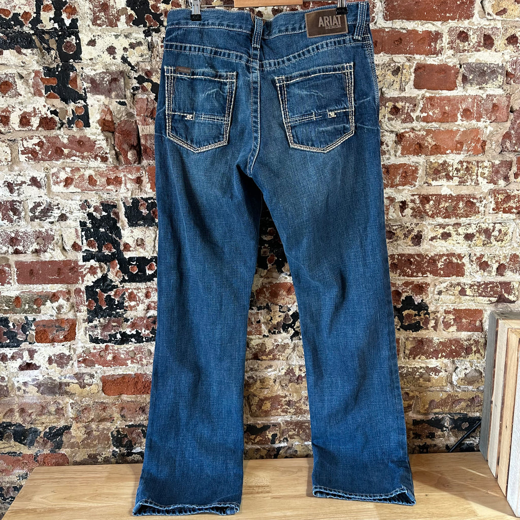Ariat M4 Mens 33x36 Blue Jeans