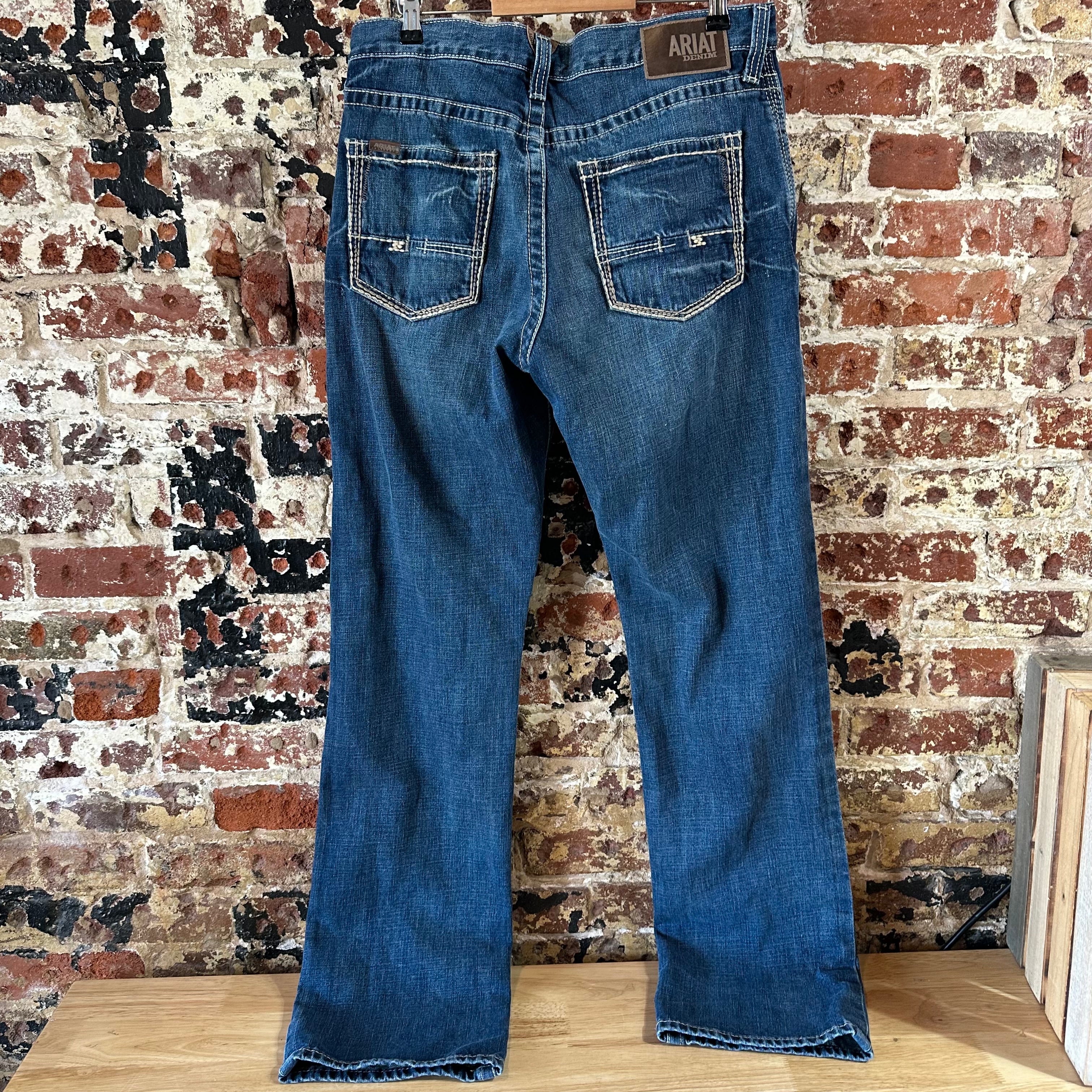 Ariat M4 Mens 33x36 Blue Jeans