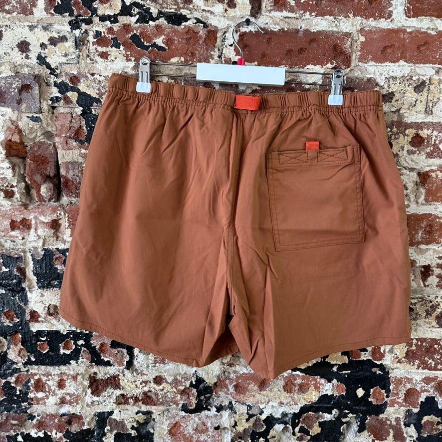 Prana Shorts Stretch Zion Mens Large 34x5" Outdoor Hiking Camping Brown NWT