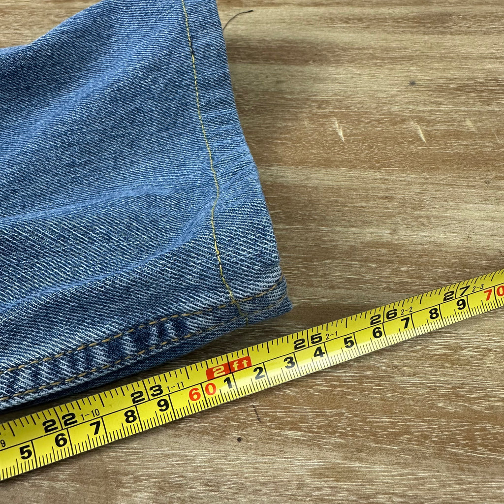 Levis 505 Jeans Mens 38x29 Regular Zip fly Blue denim Levi's