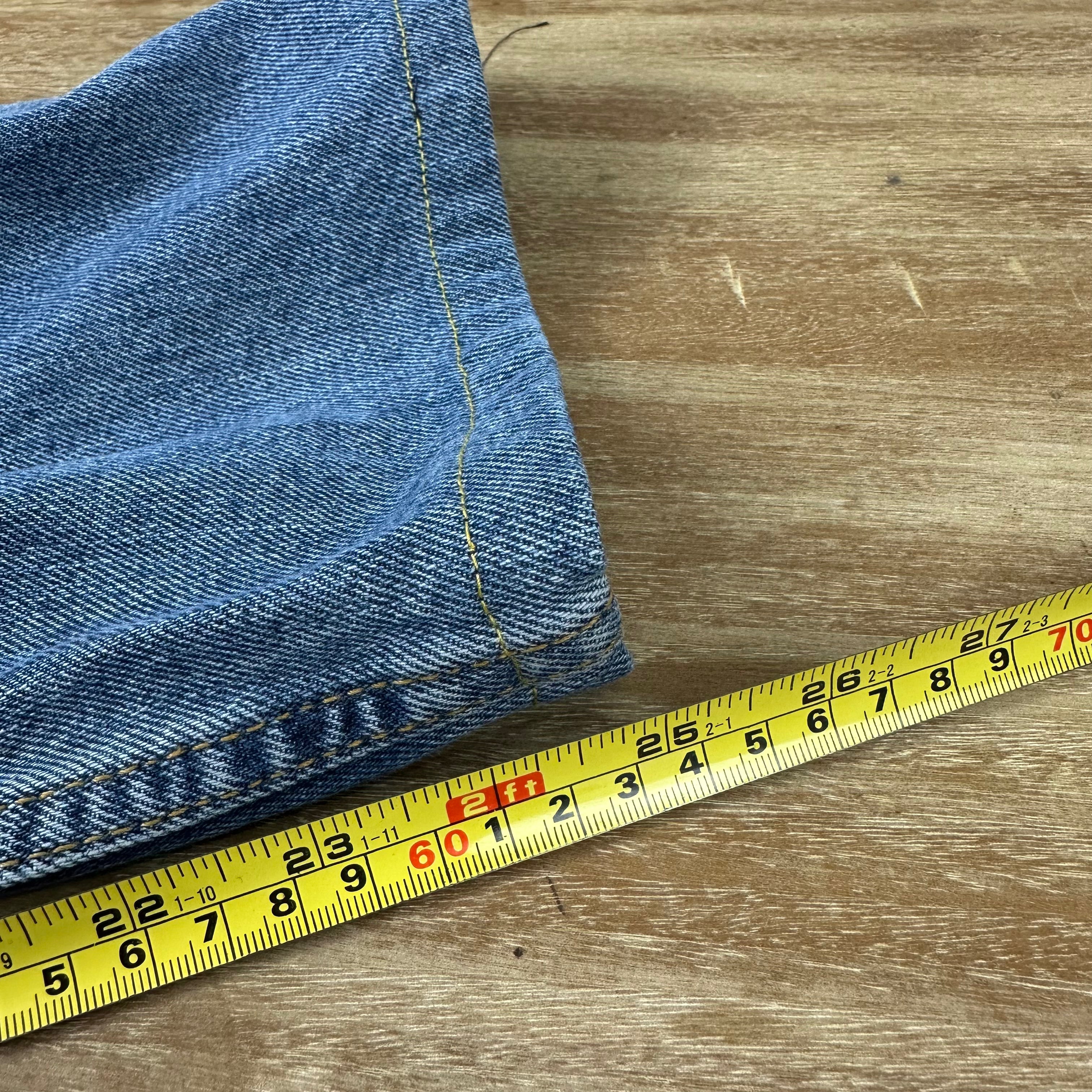 Levis 505 Jeans Mens 38x29 Regular Zip fly Blue denim Levi's