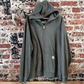 Carahrtt Green Full Zip Hoodie Mens 2XL