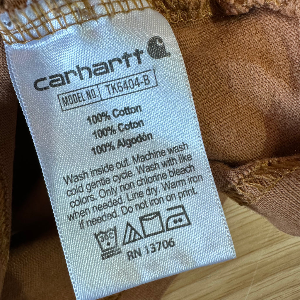 Carhartt Short Sleeve T-Shirt Boys 4T Brown
