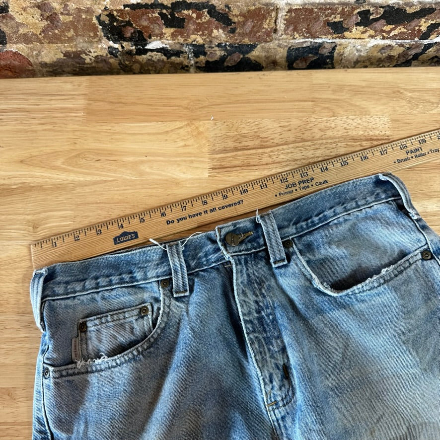Carhartt Jean Cut Off Shorts Mens 33