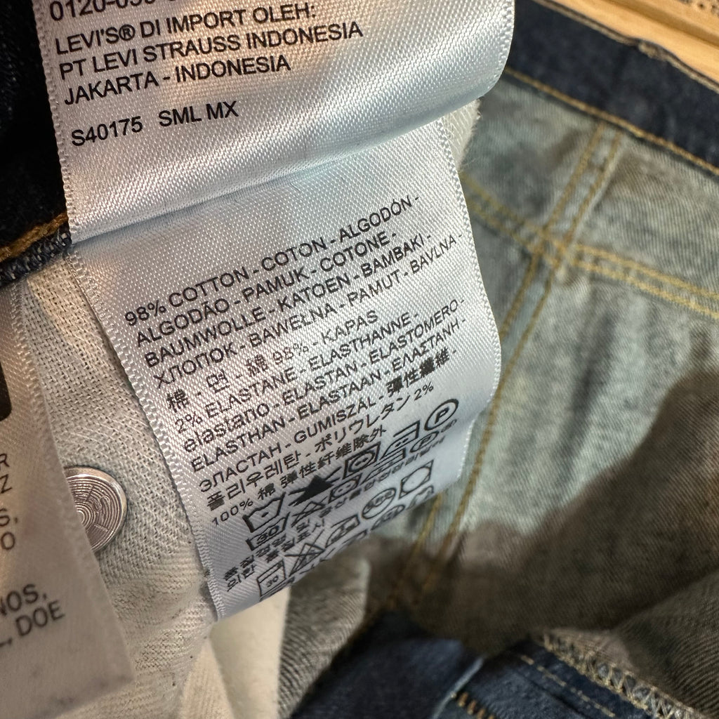 Levi's 513 Mens 38x32 Blue Jeans