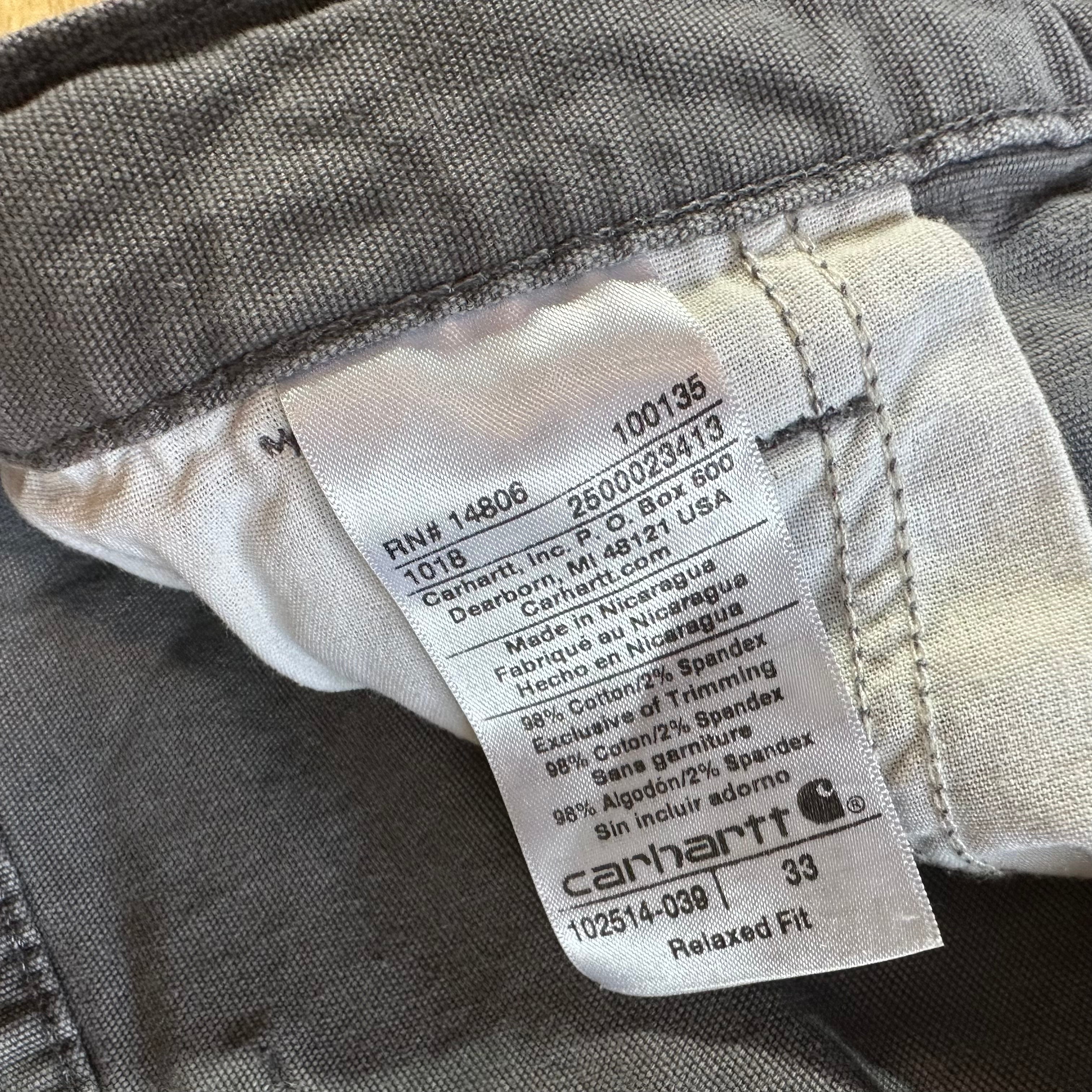 Carhartt Jean Shorts Mens 33
