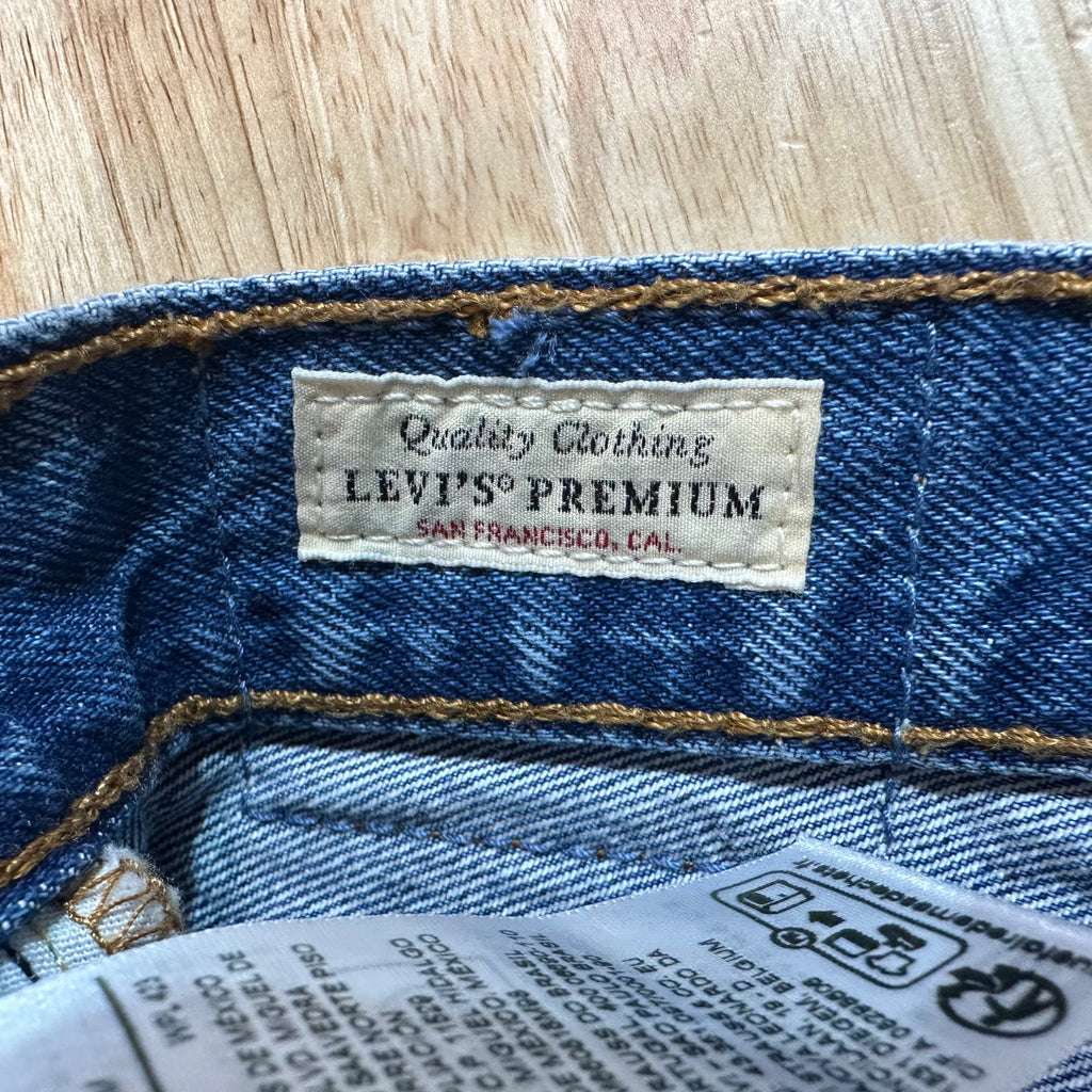 Levi's Cut off Jean Shorts Womens 25