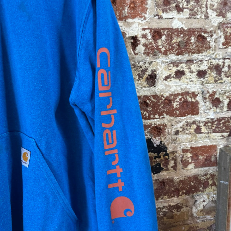 Carhartt Men's Large Blue Hoodie