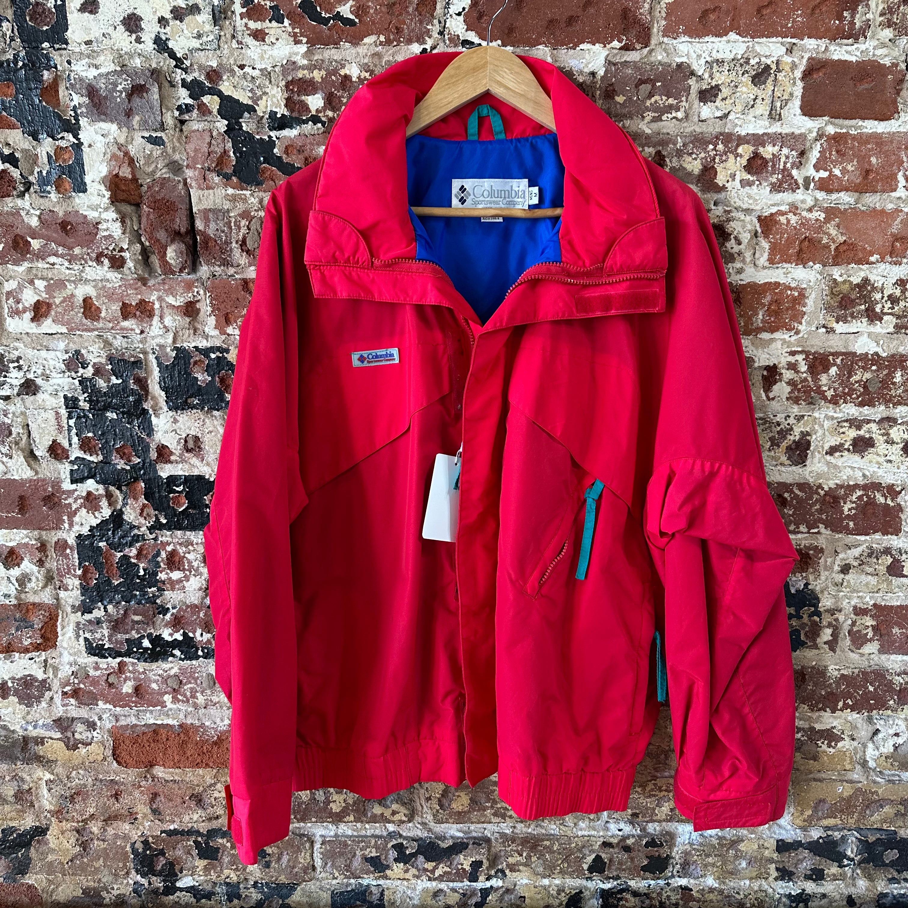 COLUMBIA Whirlibird Mens XL Winter Red Full Zip (no liner)
