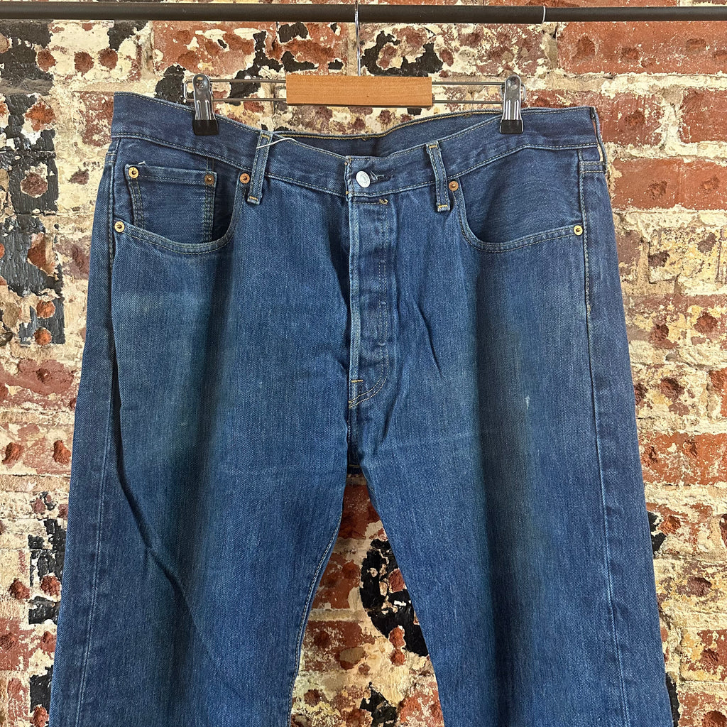 Levi's 501 Mens 38x32 Blue Jeans