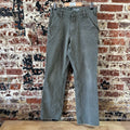 Carhartt Duck Utility Relaxed Fit Pants green rugged canvas work Mens 30x32