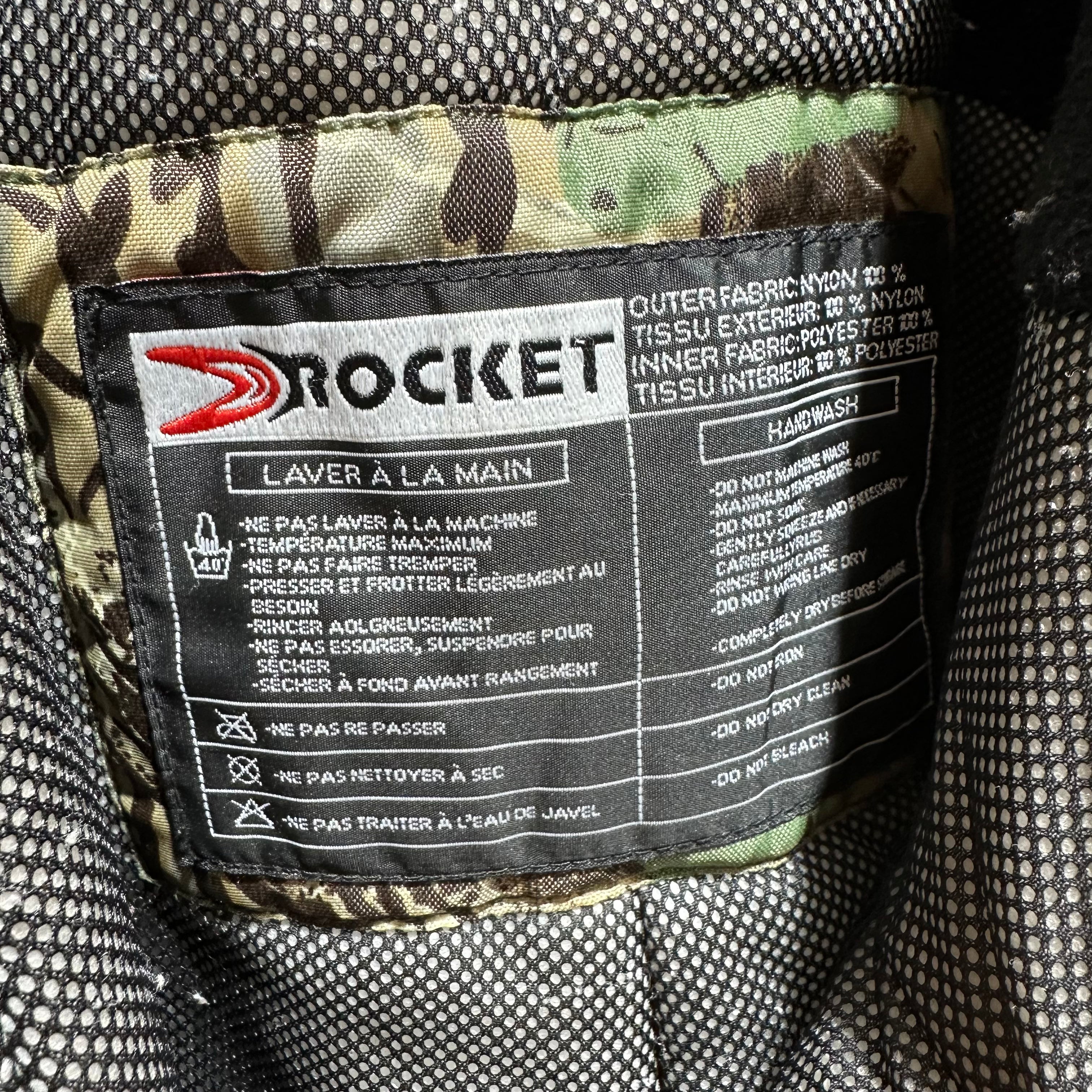 Joe Rocket Womens Medium Camo Insulated Bibs