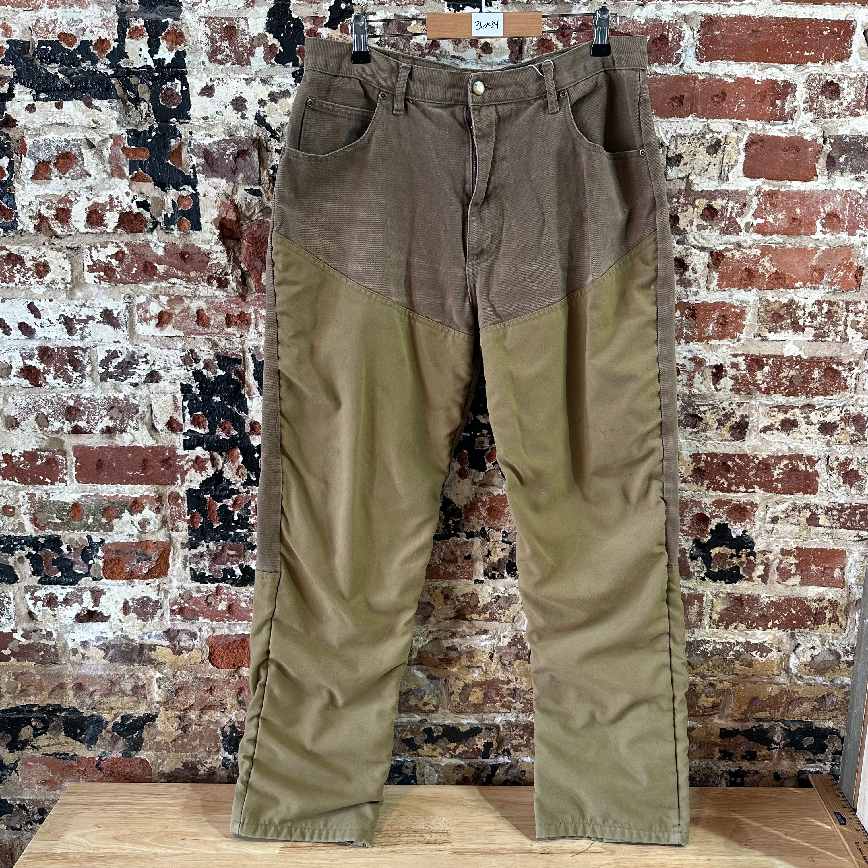 GameHide Mens 36x34 brown Pants