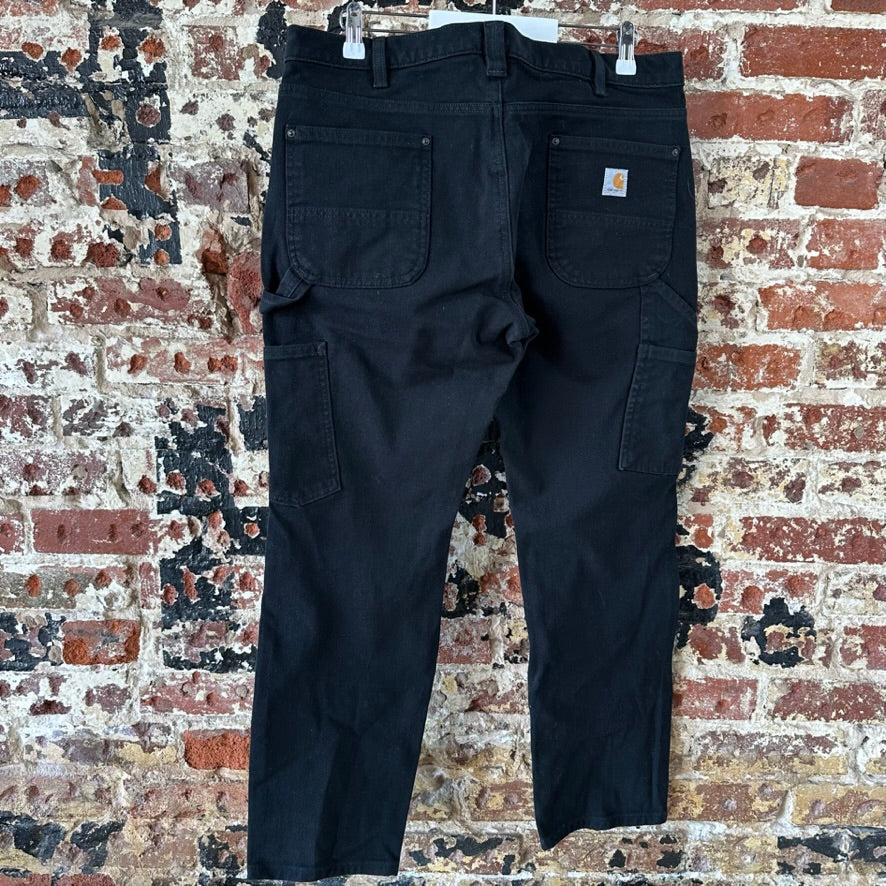 Carhartt Womens 14 Black Double Front Pants