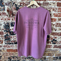 Patagonia Mens Shirt XL Regular Fit Iron Clad Guarantee Responsibili-Tee Purple