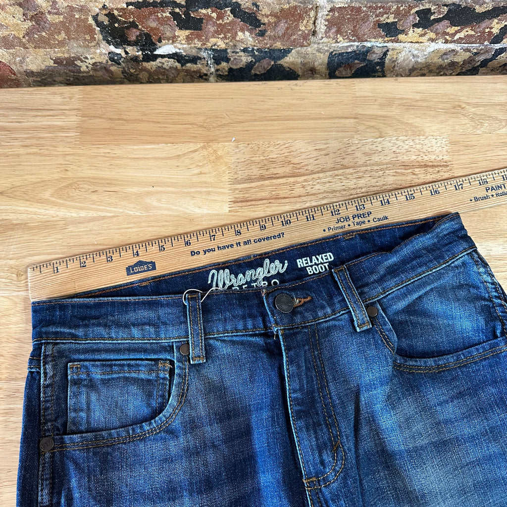 Wrangler Retro Mens 32x30 Bootcut Jeans