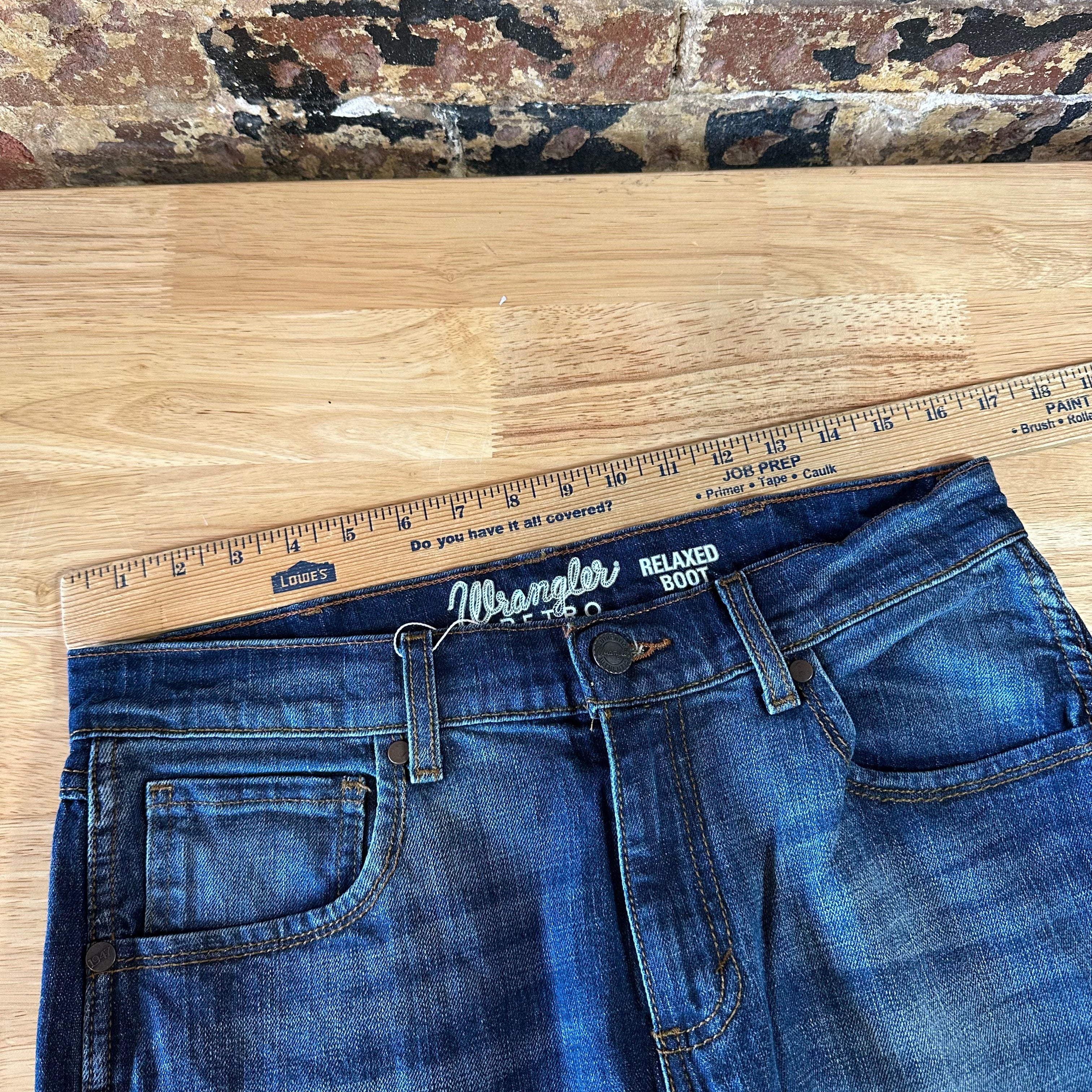 Wrangler Retro Mens 32x30 Bootcut Jeans