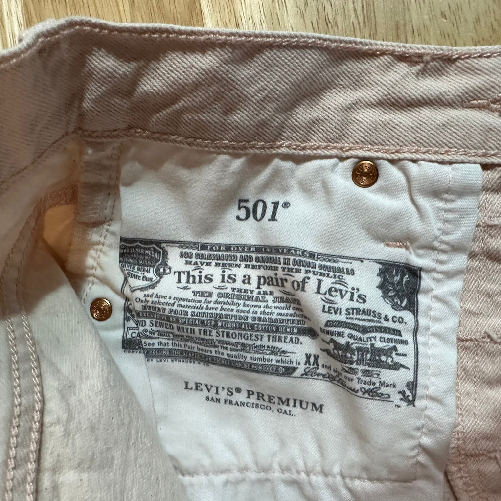 Levi's Cut off Jean Shorts Womens 25