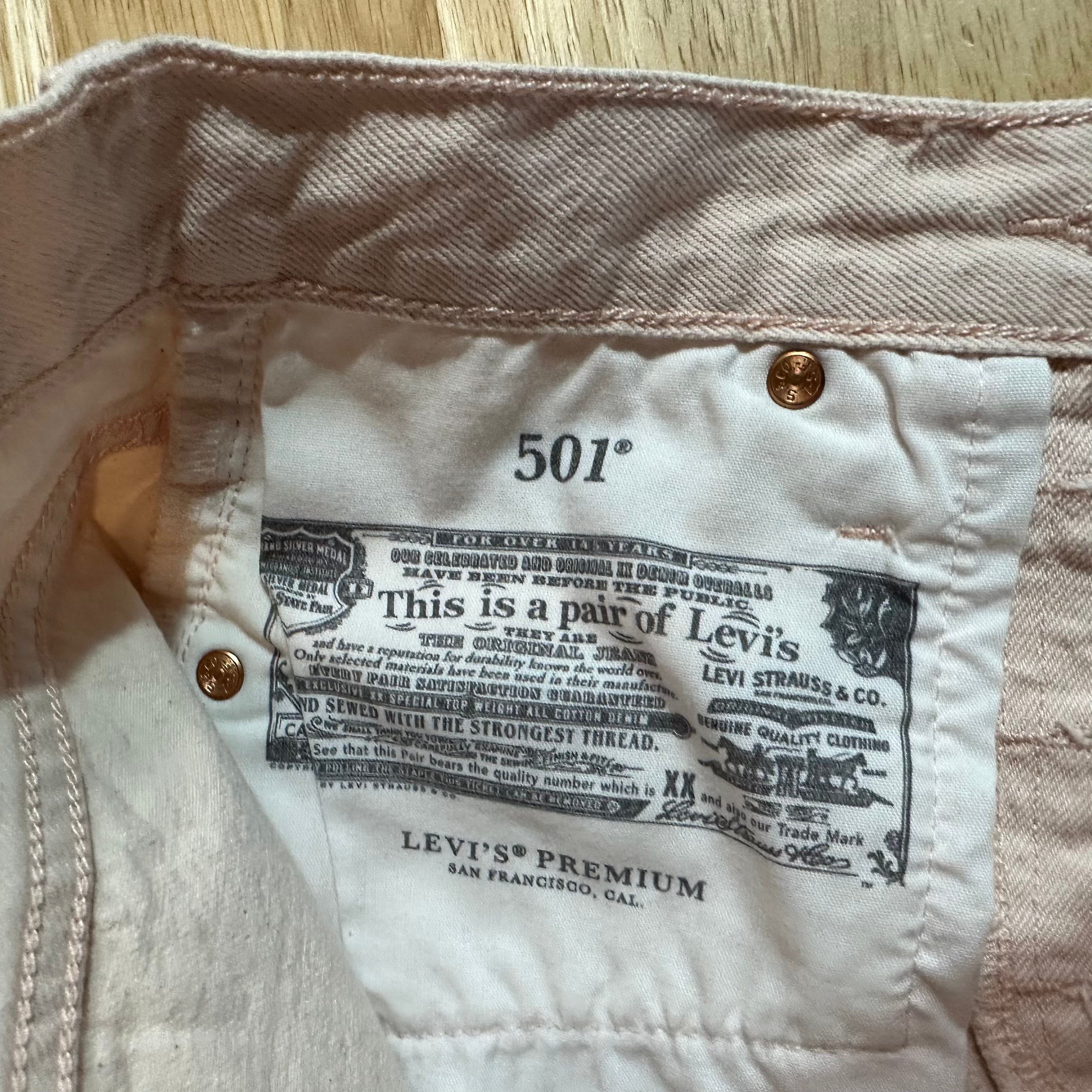 Levi's Cut off Jean Shorts Womens 25