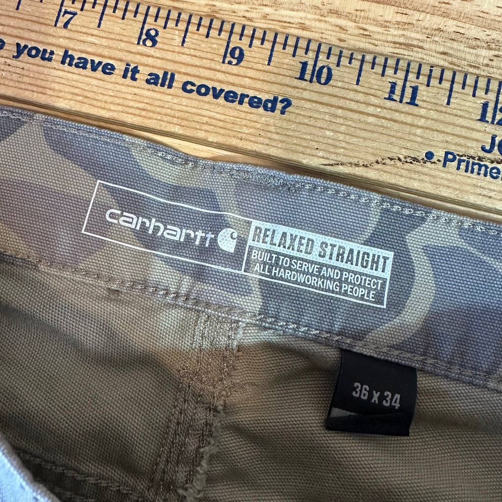 Carhartt Camo Mens 36x34 Pants