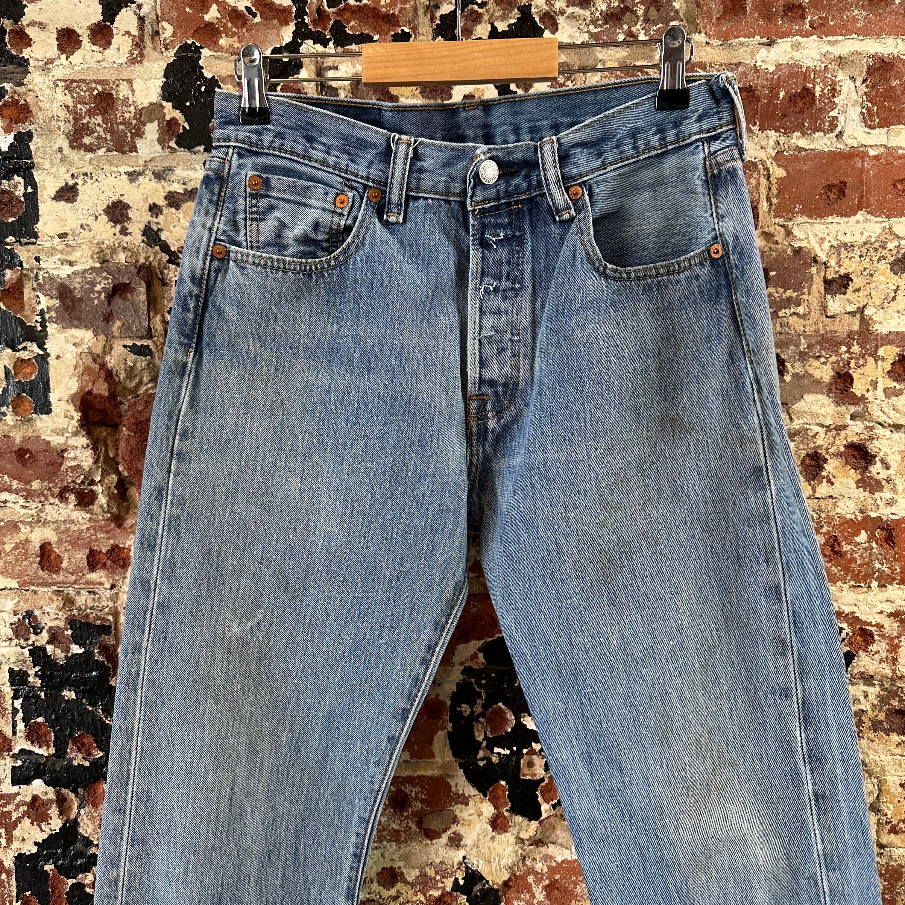 Levi's 501 Mens 30x34 Blue Jeans