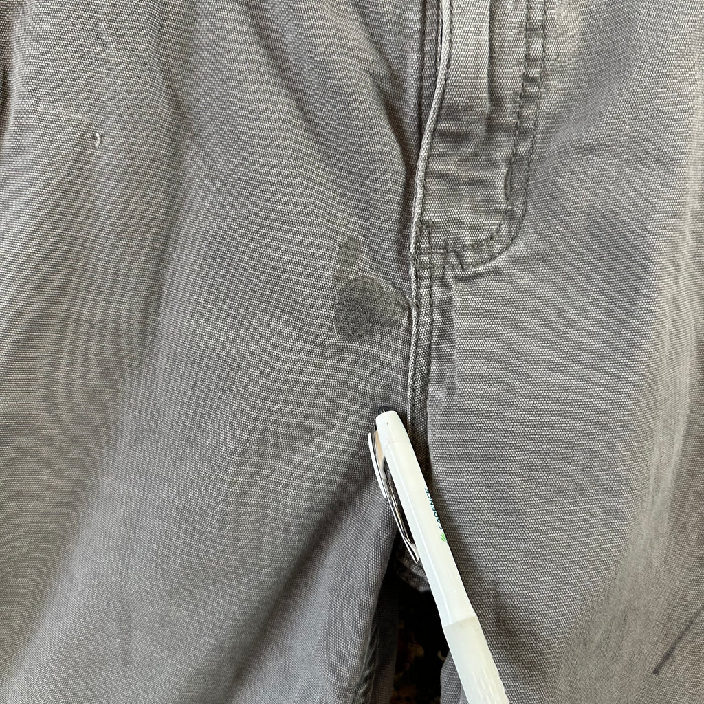 Carhartt Gray Shorts Mens 36