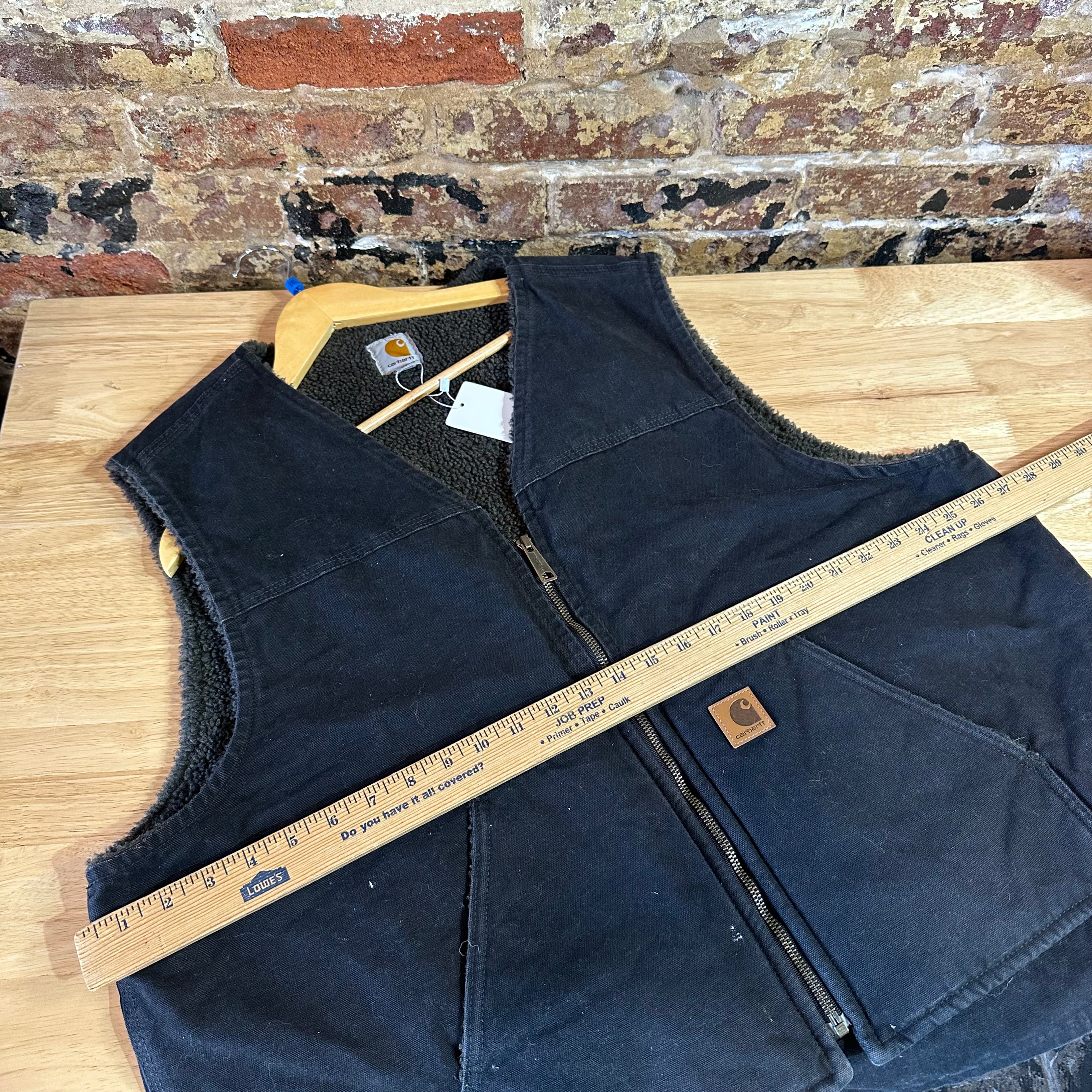 Carhartt Mens 2XL Black Vest