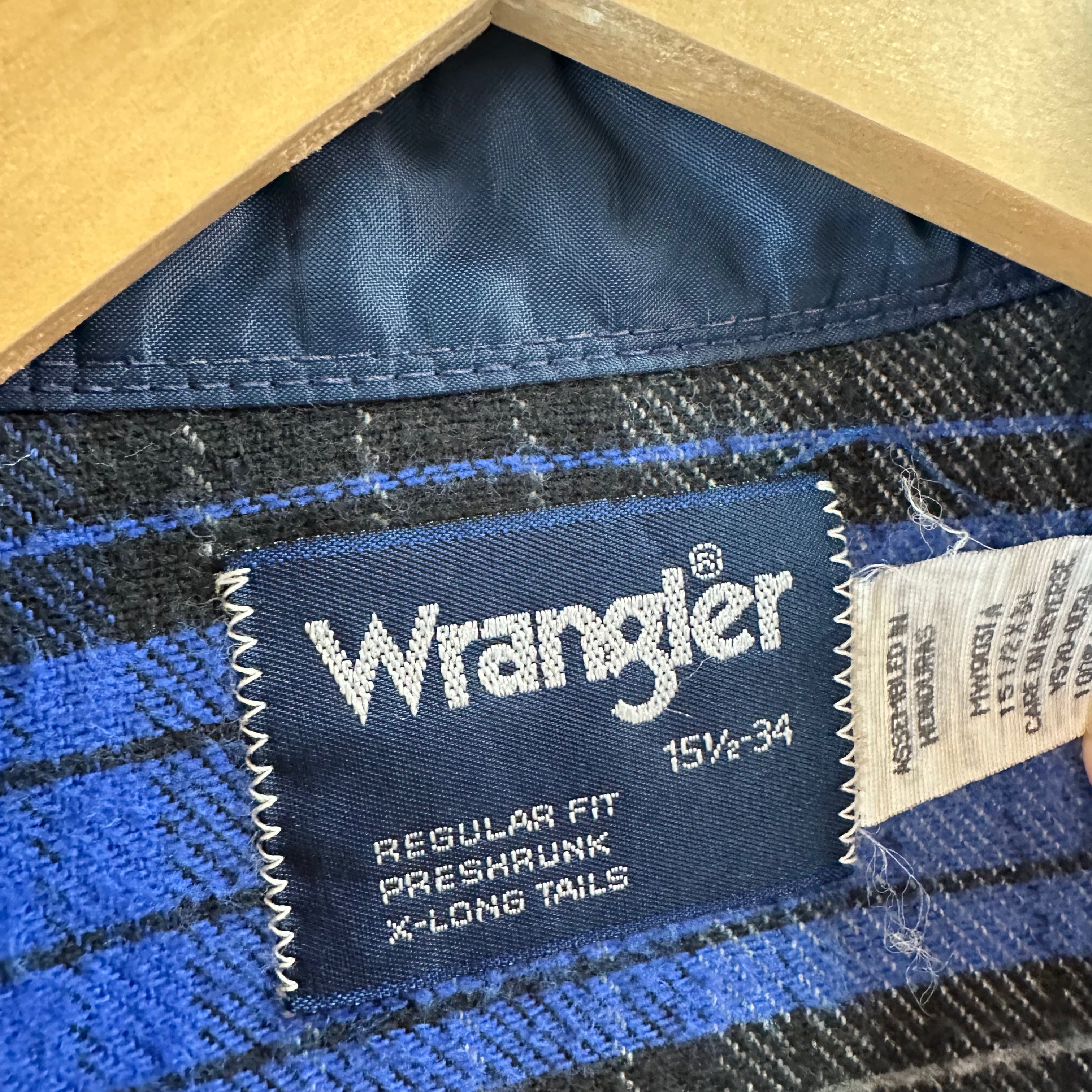 Wrangler Mens Medium Flannel Shirt