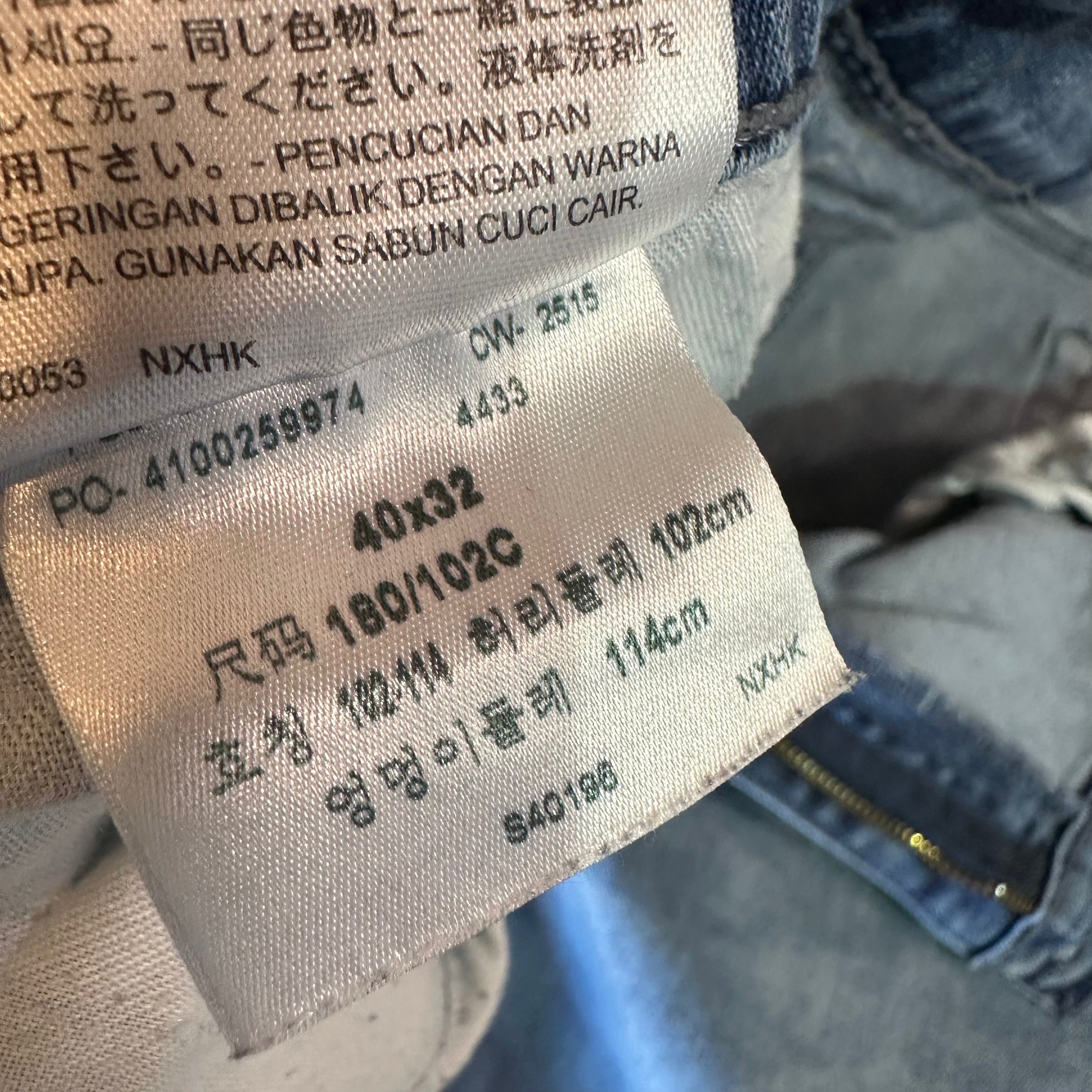 Levis 514 Mens 42x30 Blue Jeans