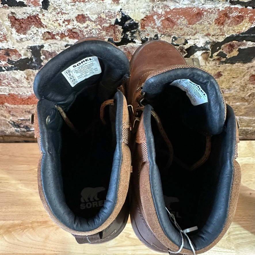 Sorel Waterproof Mens 10 Brown Boots
