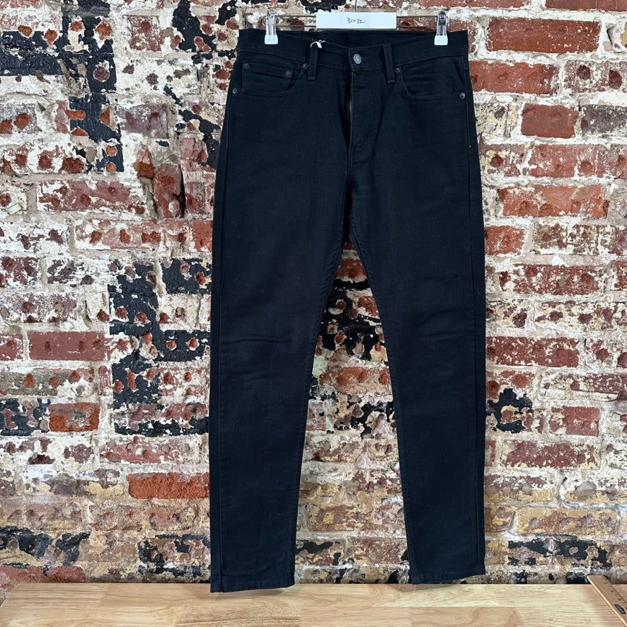 Levis 510 Skinny Jeans Men's 31x32 Black Denim