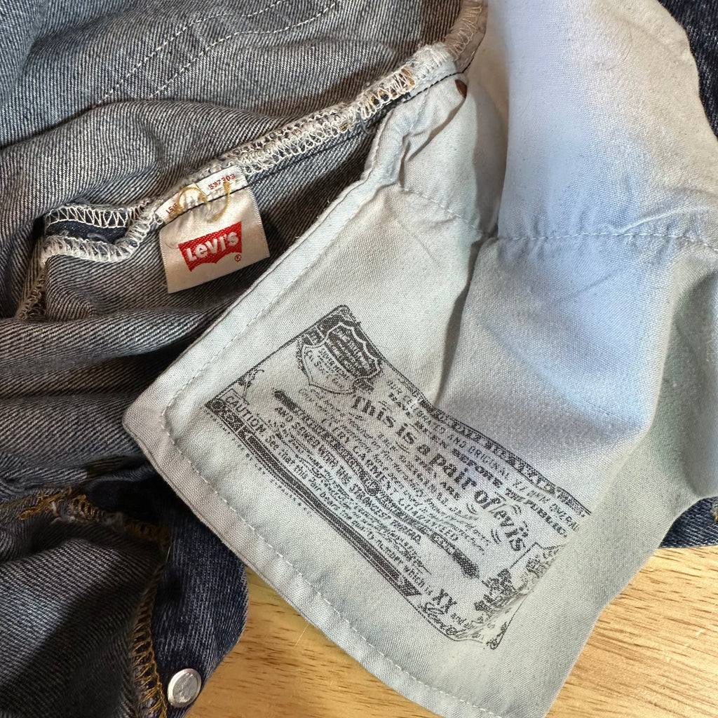Levi's 501 Mens 40x30 Blue Jeans