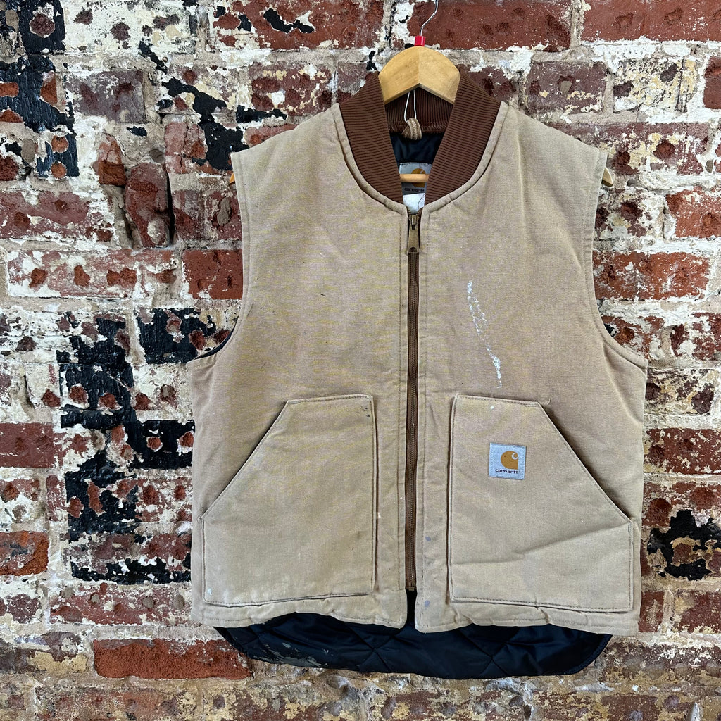 Carhartt Brown Vest Mens Large