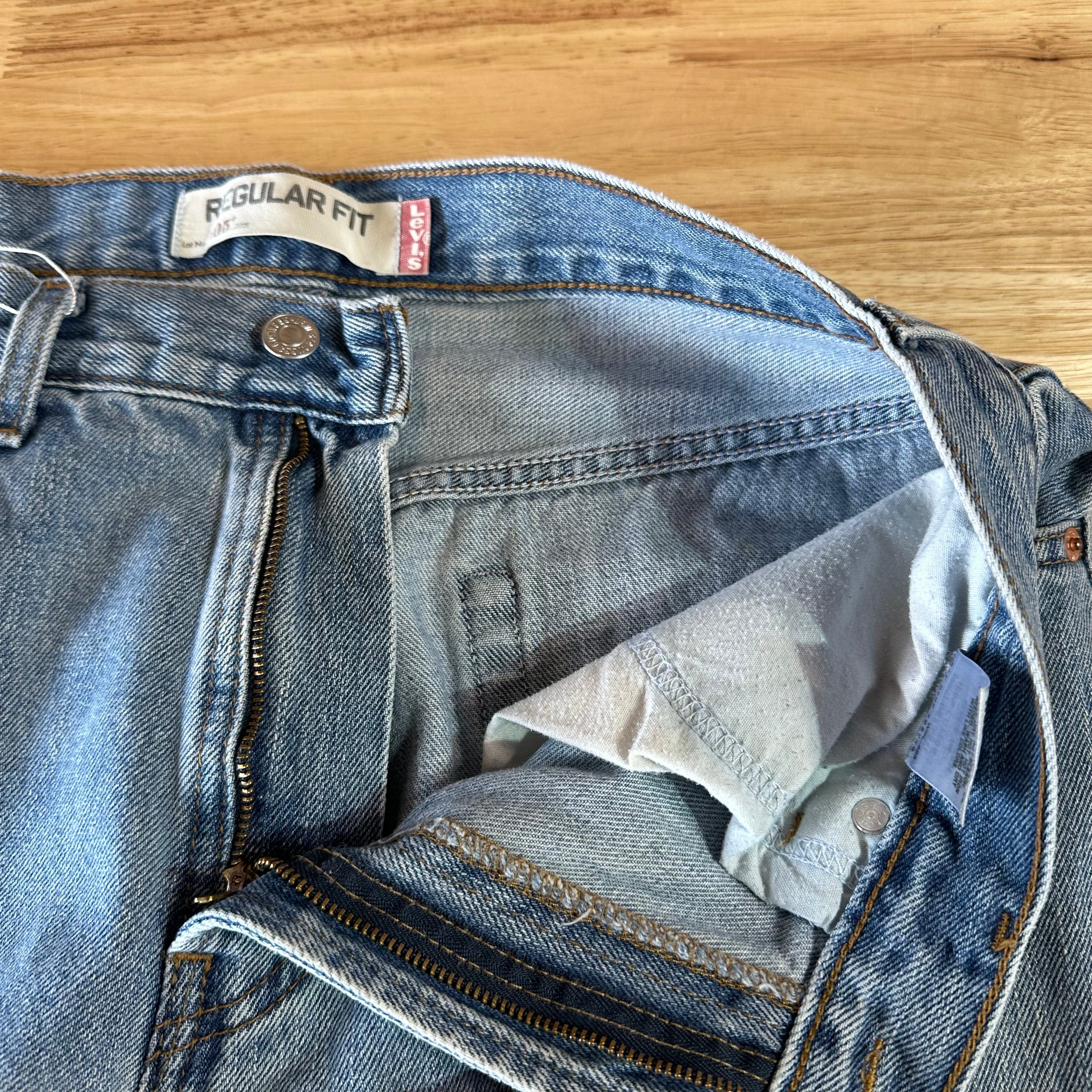 Levi's 505 Mens 33x30 Blue Jeans