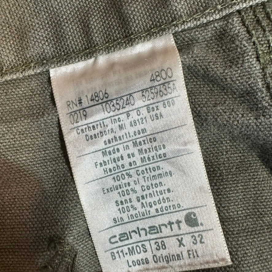 Carhartt B11 MOS Mens 38x30 Pants