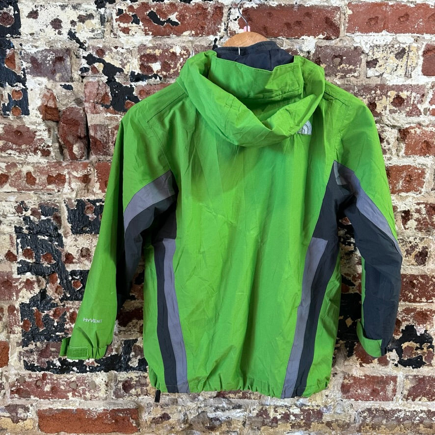 North Face Boys Small Green HyVent Jacket