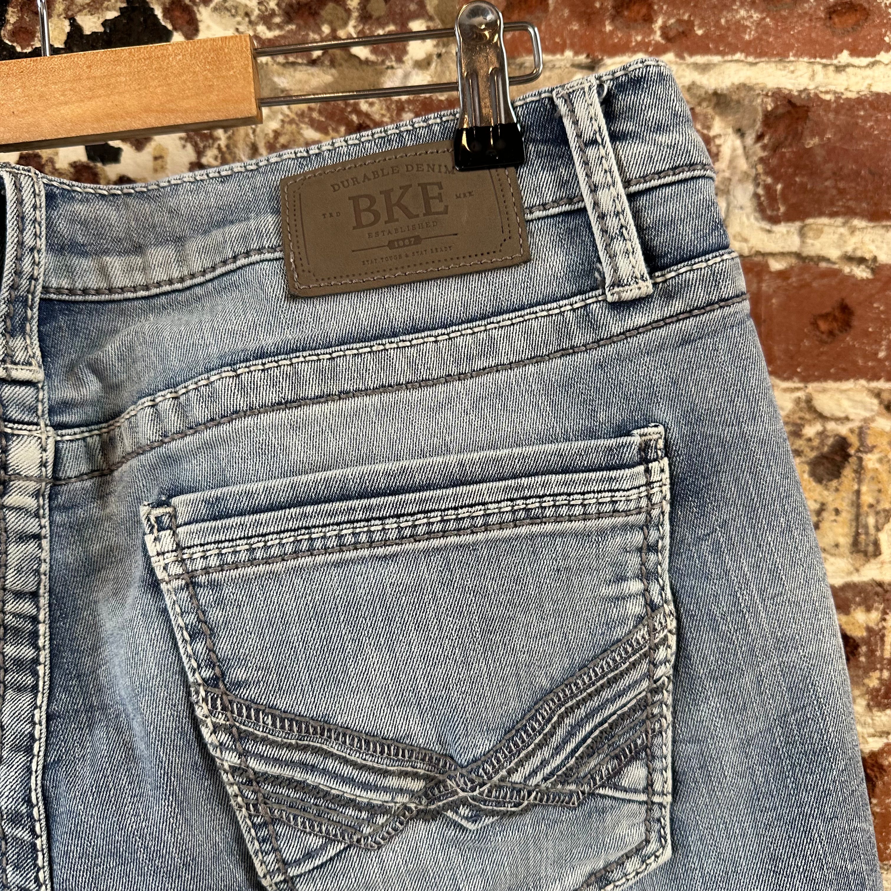 BKE Jack Mens 36x32 Blue Jeans